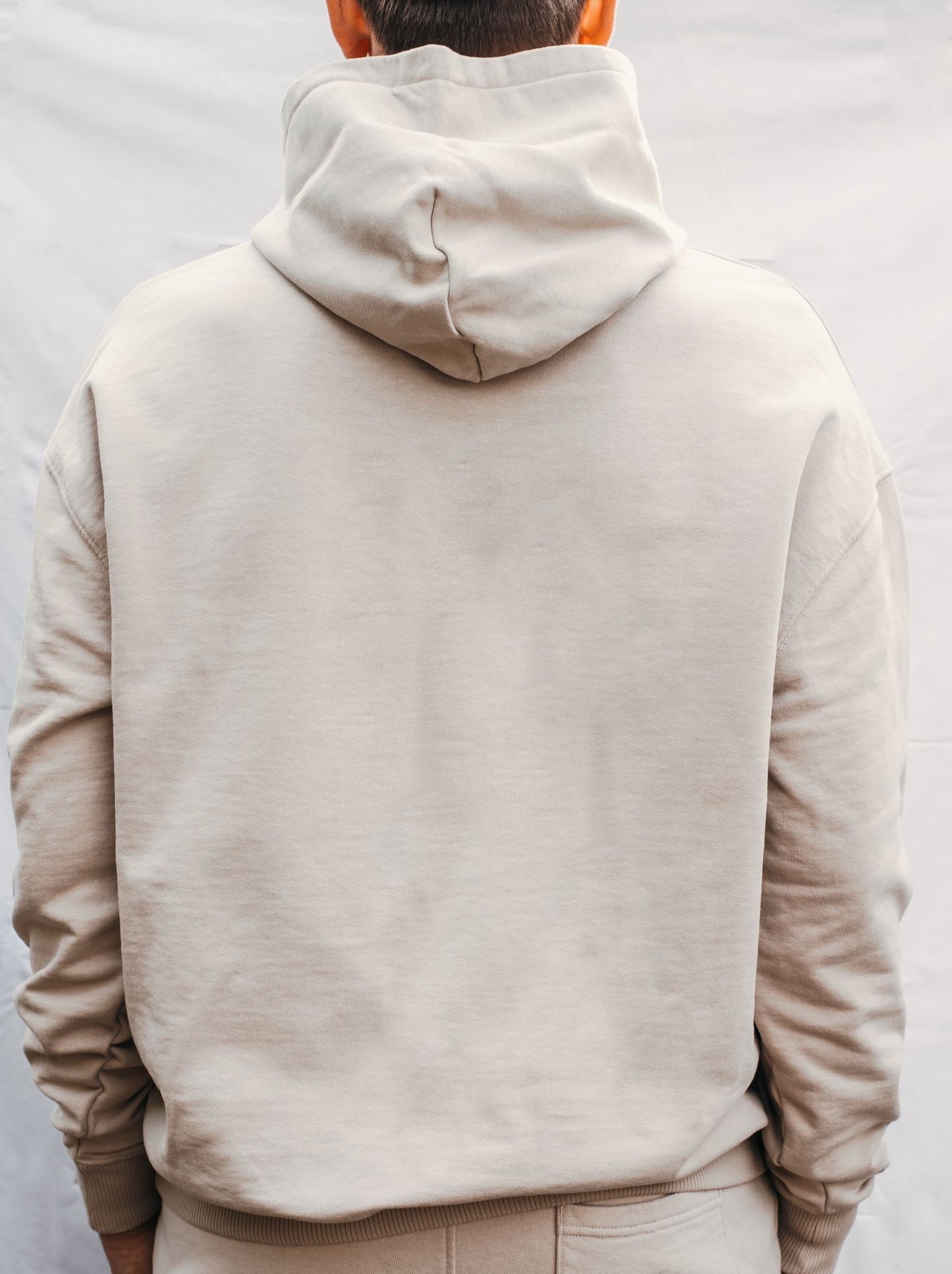 Equilibre Unisex Hoodie Beige